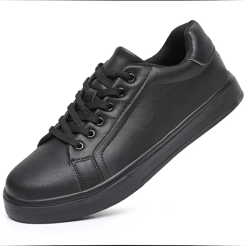 Men’s Casual Leather Low-Top Sneakers