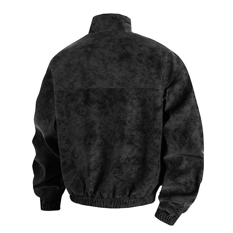 Men’s Stand Collar Zip Jacket